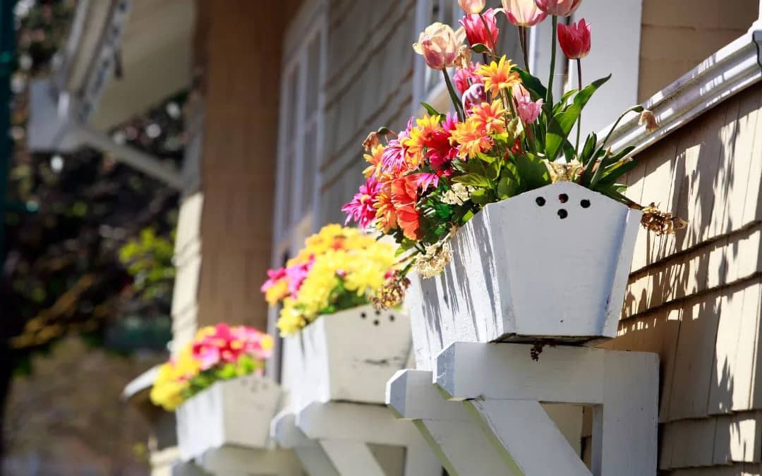 Easy Ways to Add Spring Color to Your Deck, Patio, Porch or Windows1