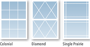 Glass Grid options
