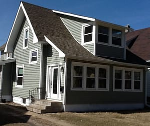 Vinyl siding done by Clear Choice Exteriors